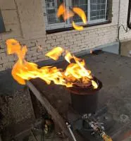 Газовая горелка ГВД 379 10 89 00 ПС (514263) поставка вечный огонь ø 154 мм. ветроустойчивая  в Красноармейске