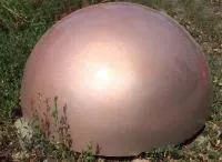 Полусфера металлическая медь (207268) производство промоборудование ø 1000 мм.  в Красноармейске