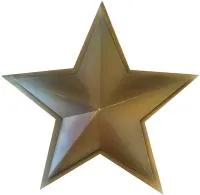 Звезда на памятник состаренная бронза в Красноармейске (518501)