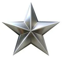 Звезда на обелиск полированная сталь в Красноармейске (518474)
