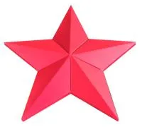 Красная звезда на памятник ø 250 мм. (517621) производство обелиск - стела пустотелая  в Красноармейске