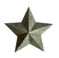 Звёздочка из белого гранита на памятник в Красноармейске (518440)