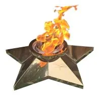 Звезда с газовой горелкой (518315) сертификат комплект горелка ГВД 379 10 89 00 ПС вечный огонь ø 600 мм. пустотелая  в Красноармейске