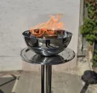 Чаша церемониального огня (518309) сертификат для ø 360 мм. ветроустойчивая  в Красноармейске