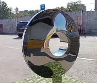 Линза арт  скульптура (519060) ∅ 2500 сталь AISI304 Красноармейск 