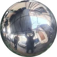 Шар ø 400 мм. полый полированный (517581) сертификат - сфера арт-объект пустотелая  в Красноармейске