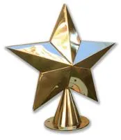 Звезда двусторонне выпуклая ø 350 (517612) сертификат на обелиск - стела памятник мм. пустотелая  в Красноармейске