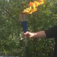 Факел на праздник Сахалин (197156) производство жидкость факелы ø 135 мм. ветроустойчивая  в Красноармейске