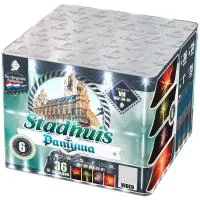 Батарея салютов Ратуша. Купить Батарея салютов Ратуша VH100-36-01 — магазин продажа салютов недорого —  Красноармейск, производитель Русский фейерверк - Русская пиротехника, доставка по России  +7 963 711 89 03 — Красноармейск | krasnoarmejsk.piroclub.ru