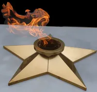 Звезда ø 800 мм. (1631) сертификат комплект горелка ГВД 379 10 89 00 ПС вечный огонь пустотелая  в Красноармейске