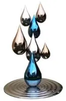 Капли скульптура в фойе (517630) монтаж арт-объект  в Красноармейске