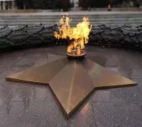 Звезда вечного огня листовая бронза чугун в Красноармейске (518589)