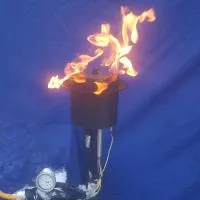 Газовая горелка апс (газ-контроль) (1624) монтаж - автомат вечный огонь ø 154 мм. ветроустойчивая  в Красноармейске