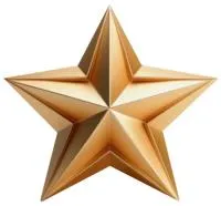 Звезда из латуни элемент декора на памятник в Красноармейске (518509)