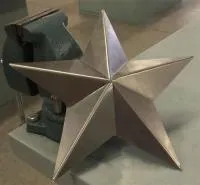 Звезда из углеродистой стали на памятник в Красноармейске (518462)