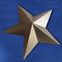 Звезда на обелиск латунь (197203) поставка - стела памятник ø 600 мм. пустотелая  в Красноармейске