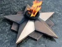 Вечный огонь СССР литая бронза патина в Красноармейске (518554)