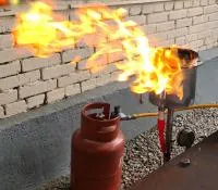 Газовая горелка электро розжиг (514267) монтаж вечный огонь ø 154 мм. ветроустойчивая  в Красноармейске