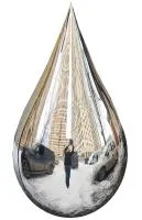 Капля дождя скульптура (517543) монтаж арт-объект  в Красноармейске