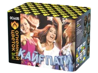 Батарея салютов Кайф-пати ОС6405 купить от производителя Огненный Цветок — Красноармейск