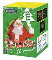 Батарея салютов Ё-Ёлка Р7062 купить от производителя Русский Фейерверк — Красноармейск