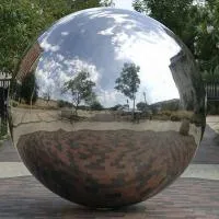 Металлический шар полированный (198287) монтаж - сфера арт-объект ø 1000 мм. пустотелая  в Красноармейске